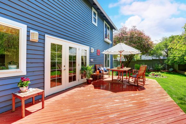 Blue Siding Installation in Los Gatos